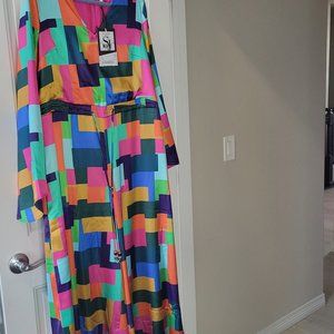 Sassy Jones Imani Jumpsuit (NWT) Size L